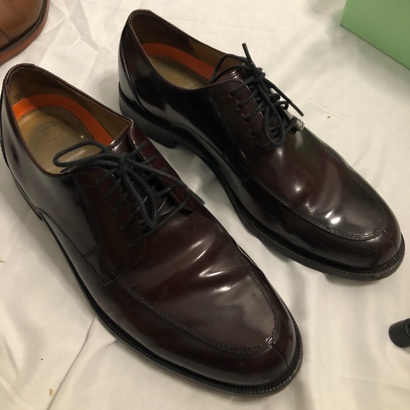 Cole Haan Burgundy Derby Shoes main image 7